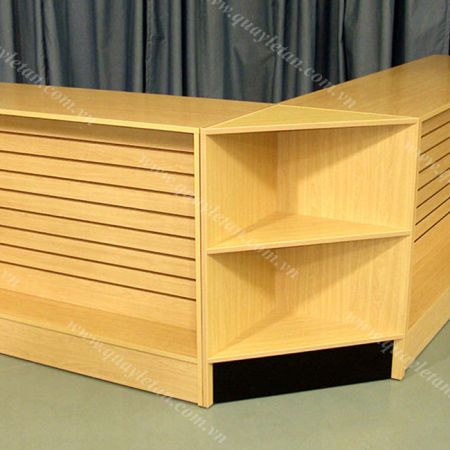 Quầy Lễ Tân Thấp Giá Rẻ QLTT M12